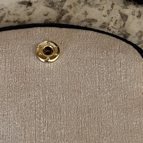 Neiman Marcus Diamond Crown Blue Three Finger Leather Case - Picture 3 of 7